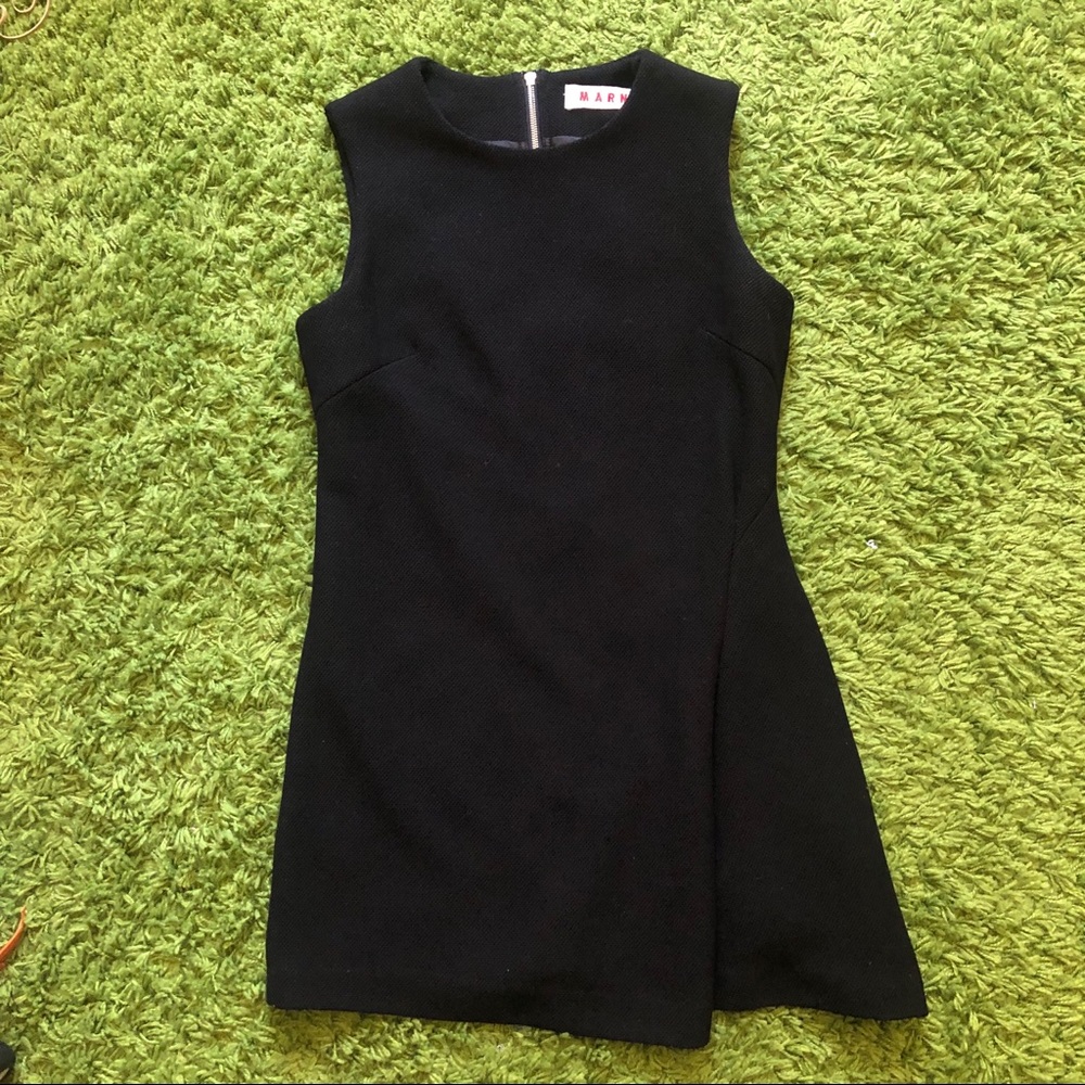 Marni black sleeveless dress